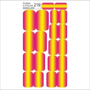 PLENKI для маникюра 219